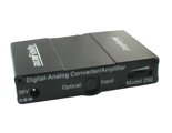 Digital-to-Analog Converter / Amplifier - Model 250 Black - Click Image to Close